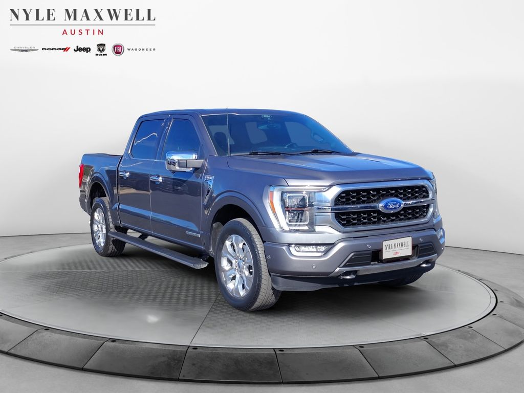 Used Car 2021 Ford F-150  Platinum For Sale Under $50,000 In Austin, Texas