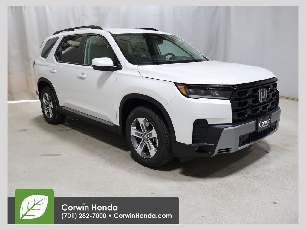 Gray (Platinum) 2026 Honda Pilot EX-L AWD SUV / Crossover All-Wheel Drive Automatic
