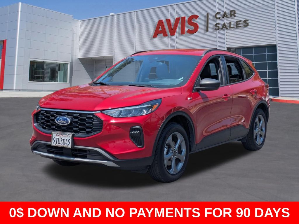 Red Metallic 2025 Ford Escape ST-Line AWD SUV / Crossover All-Wheel Drive 8-Speed Automatic