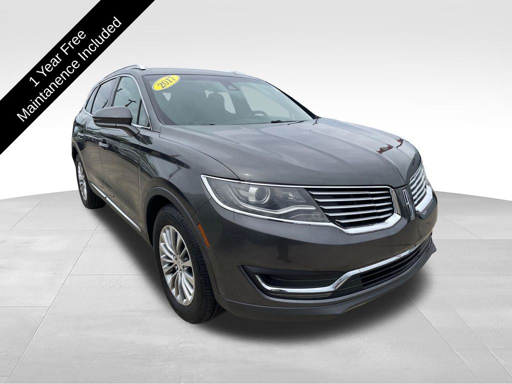 Magnetic Gray Metallic 2017 Lincoln MKX Select AWD SUV / Crossover All-Wheel Drive 6-Speed Automatic