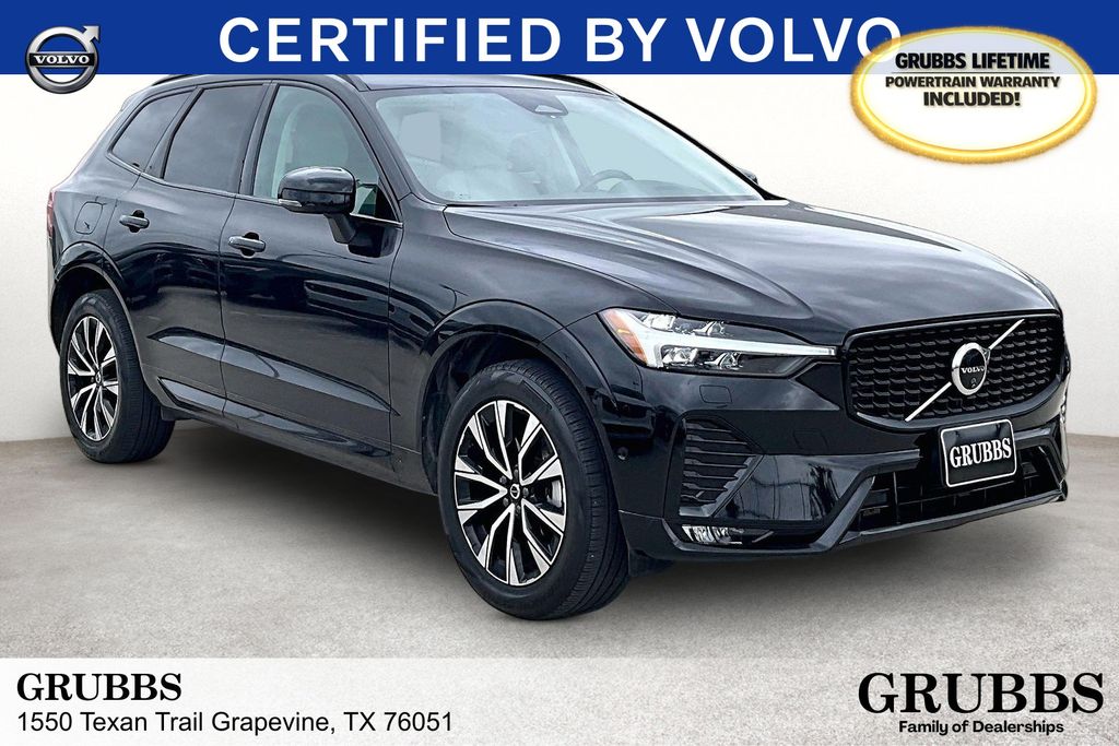 Onyx Black Metallic 2024 Volvo XC60 B5 Plus Dark Theme AWD SUV / Crossover All-Wheel Drive Automatic