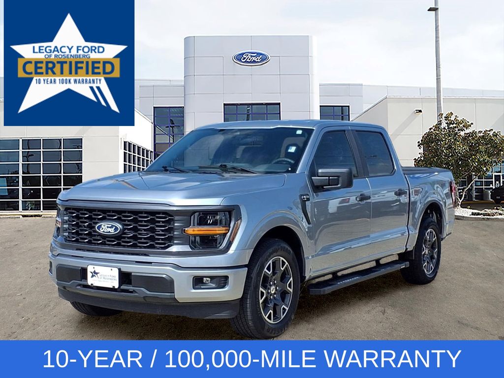 Iconic Silver Metallic 2025 Ford F-150 Pickup Truck 4X2 Automatic