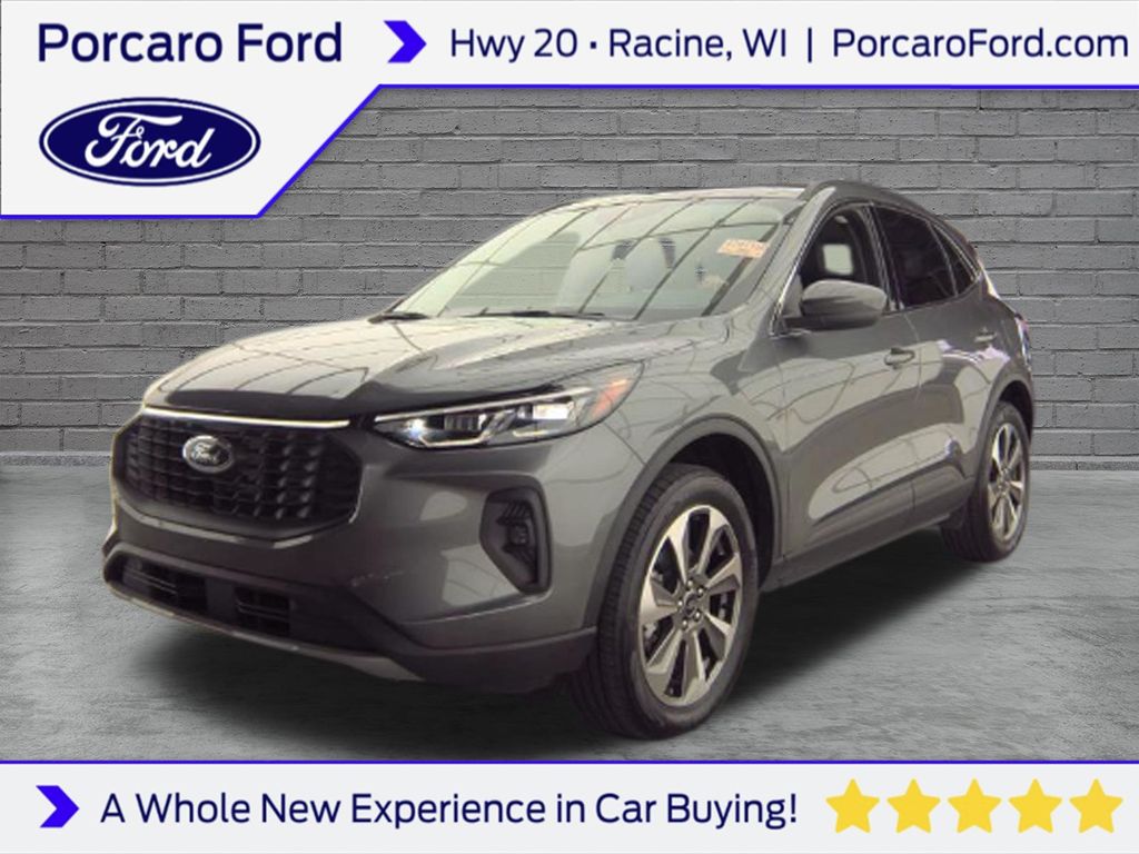 Carbonized Gray Metallic 2025 Ford Escape SUV / Crossover All-Wheel Drive 8-Speed Automatic