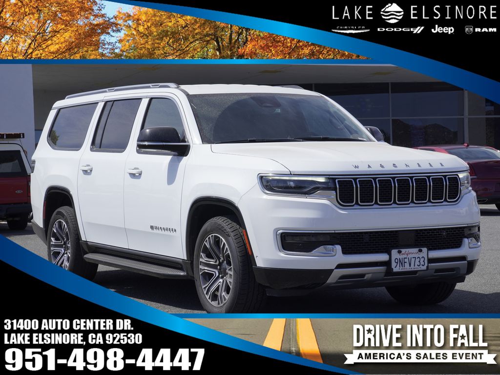 Bright White Clearcoat 2024 Jeep Wagoneer L SUV / Crossover 4X2 8-Speed Automatic