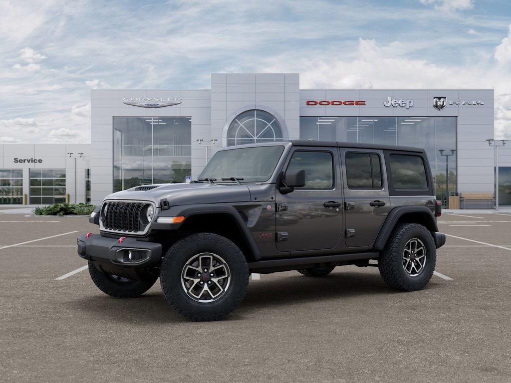 New 2026 Gray Jeep Rubicon image 2