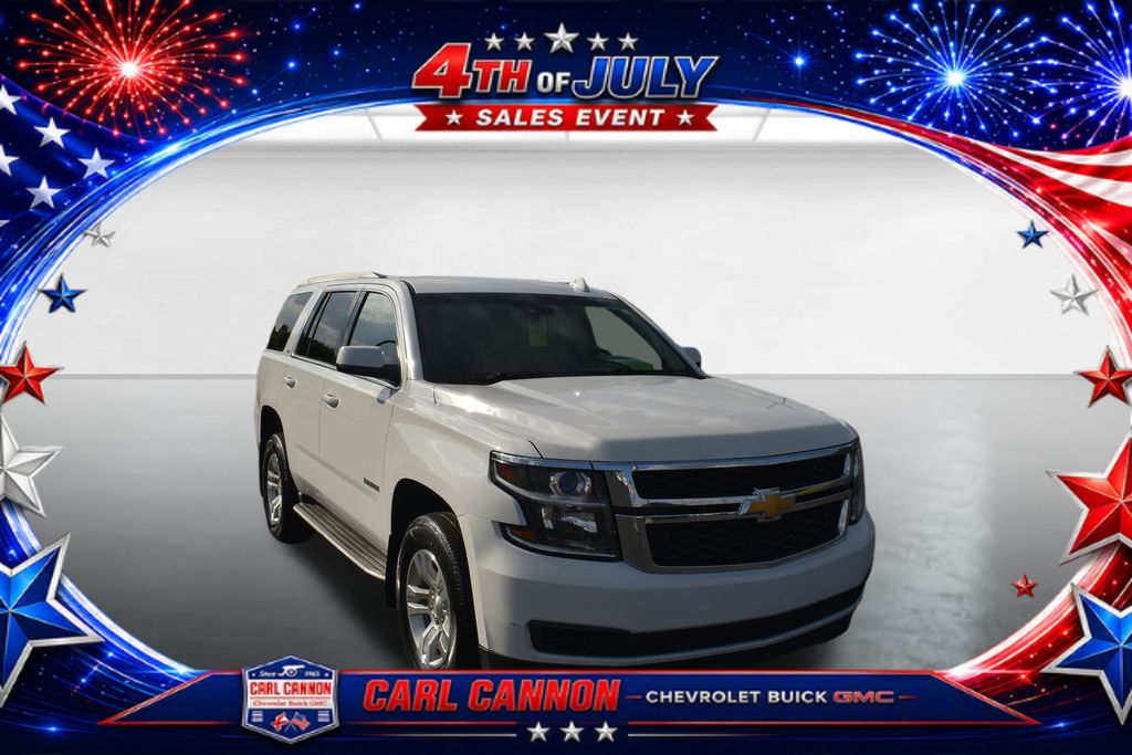 Summit White 2017 Chevrolet Tahoe SUV / Crossover 4X2 6-Speed Automatic Overdrive