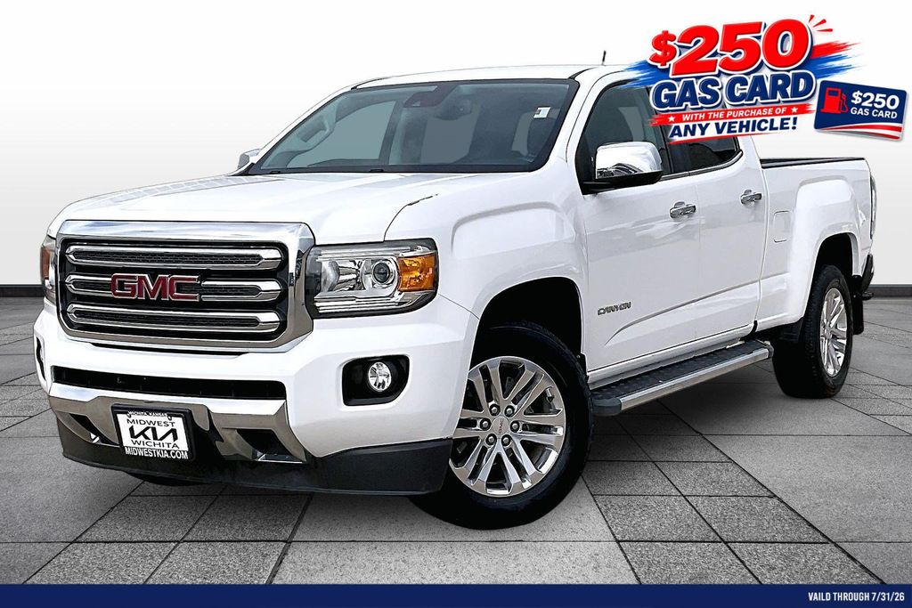 Summit White 2016 GMC Canyon Pickup Truck 4X2 6-Speed Automatic