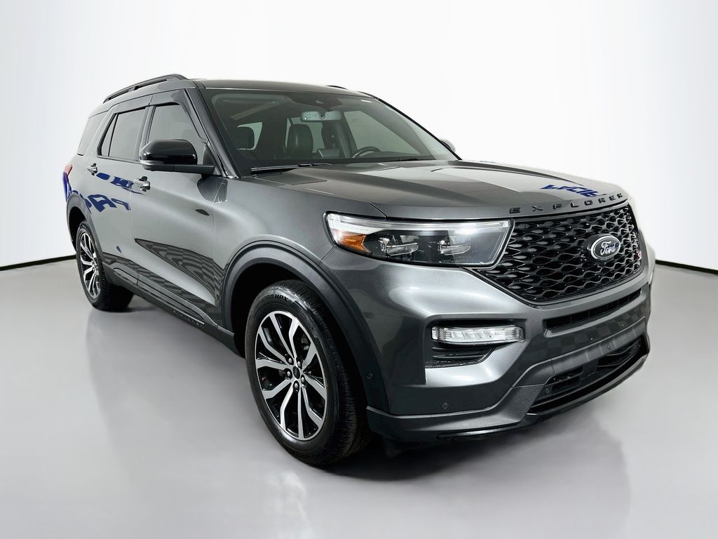 Gray (Magnetic) 2020 Ford Explorer SUV / Crossover All-Wheel Drive Automatic
