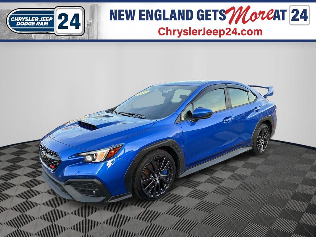 Blue Pearl 2025 Subaru WRX Premium AWD Sedan All-Wheel Drive 6-Speed Manual