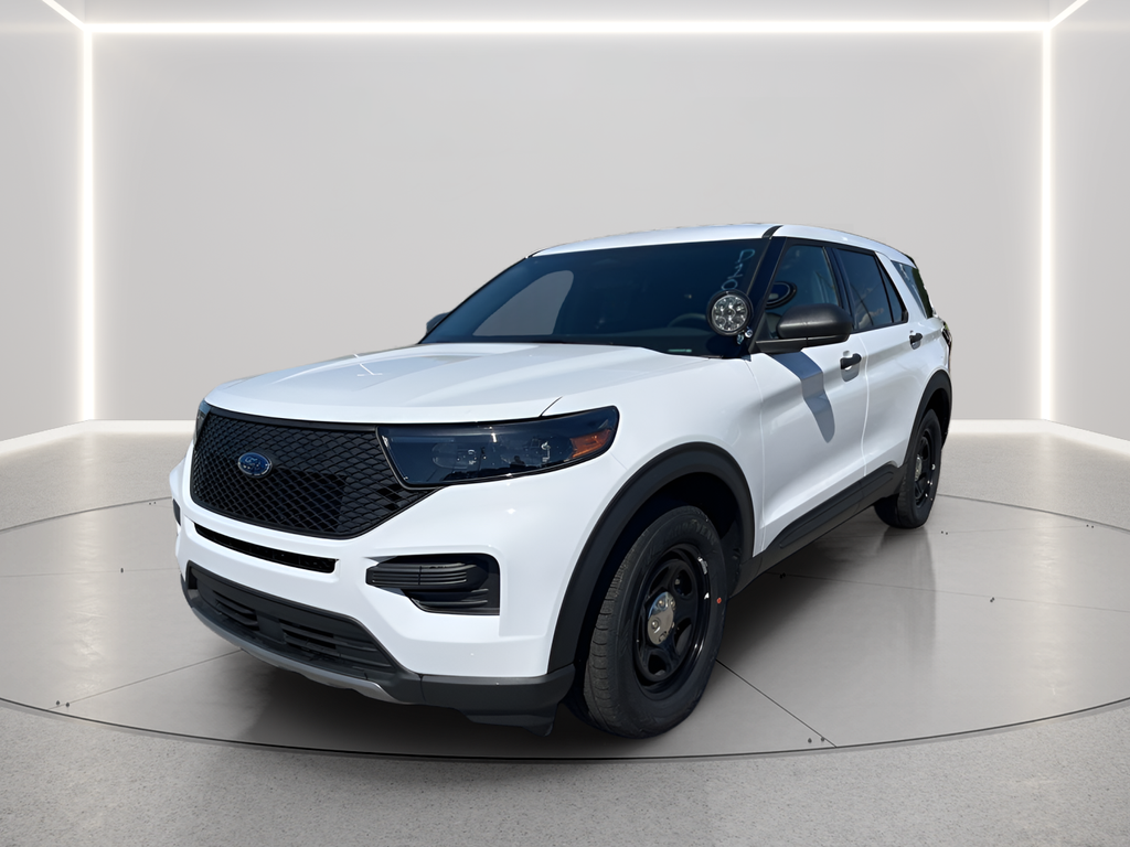 Oxford White 2025 Ford Explorer Hybrid SUV / Crossover All-Wheel Drive Automatic