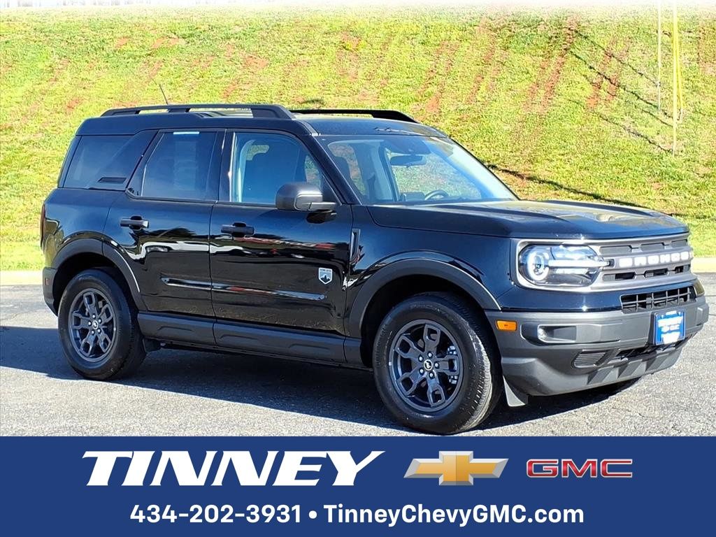 Shadow Black 2024 Ford Bronco Sport Big Bend AWD SUV / Crossover All-Wheel Drive 8-Speed Automatic