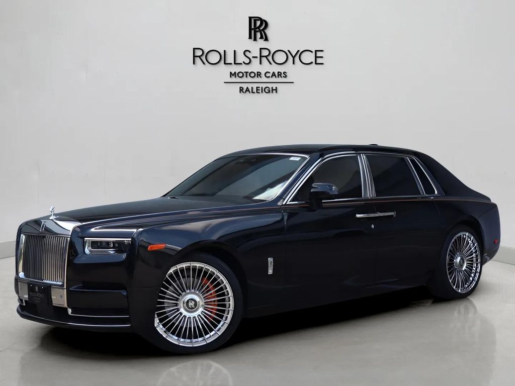 Black Diamond 2024 Rolls-Royce Phantom Sedan Rear-Wheel Drive 8-Speed Automatic