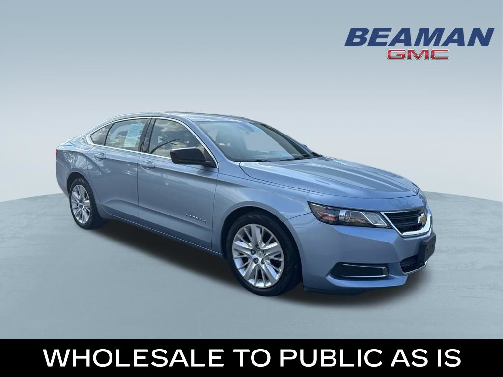 Silver Topaz Metallic 2015 Chevrolet Impala Sedan Front-Wheel Drive 6-Speed Automatic