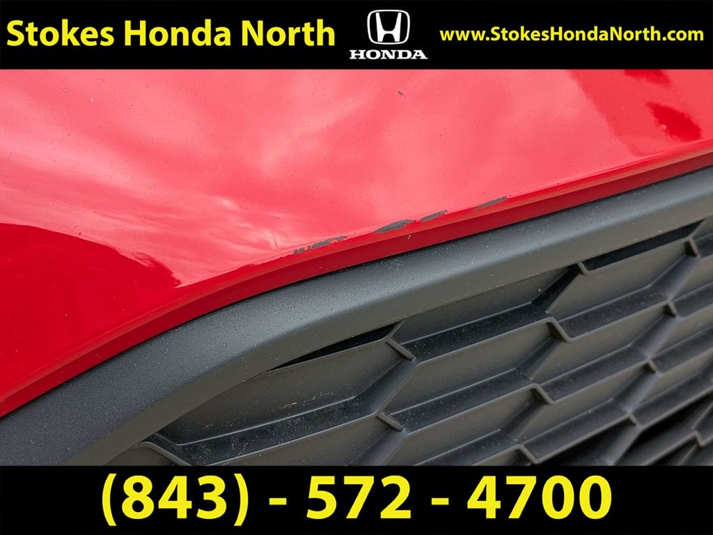 2025 Honda Civic LX Red at Stokes Honda North