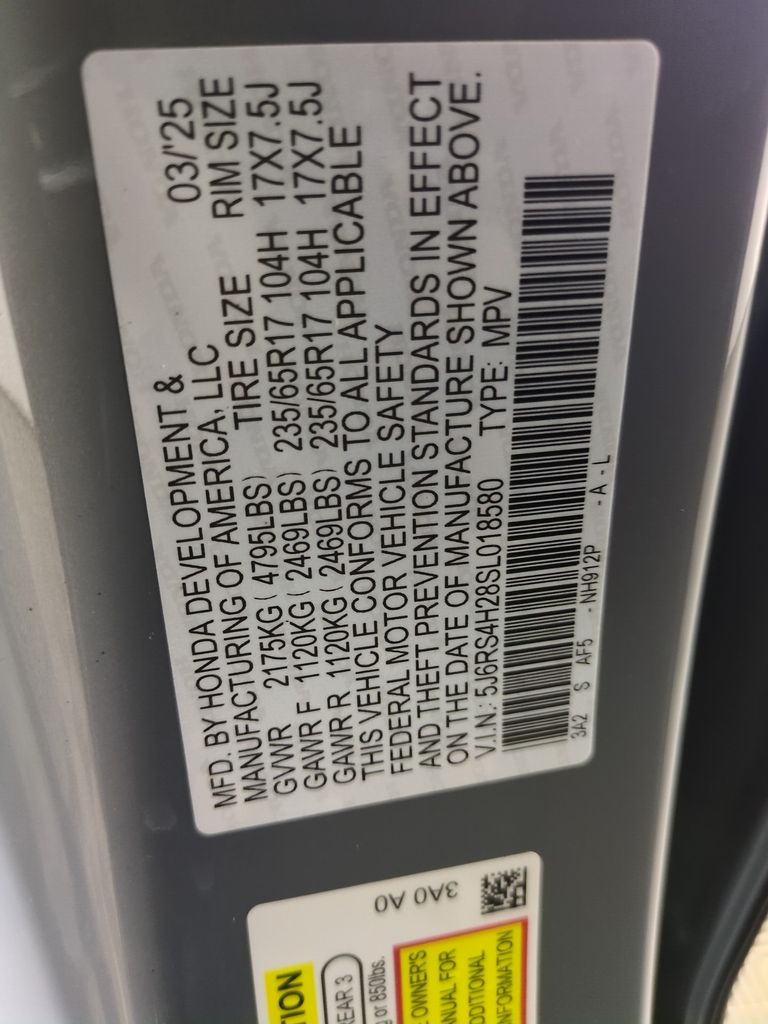 New 2025 Honda CR-V For Sale in Fort Wayne, IN