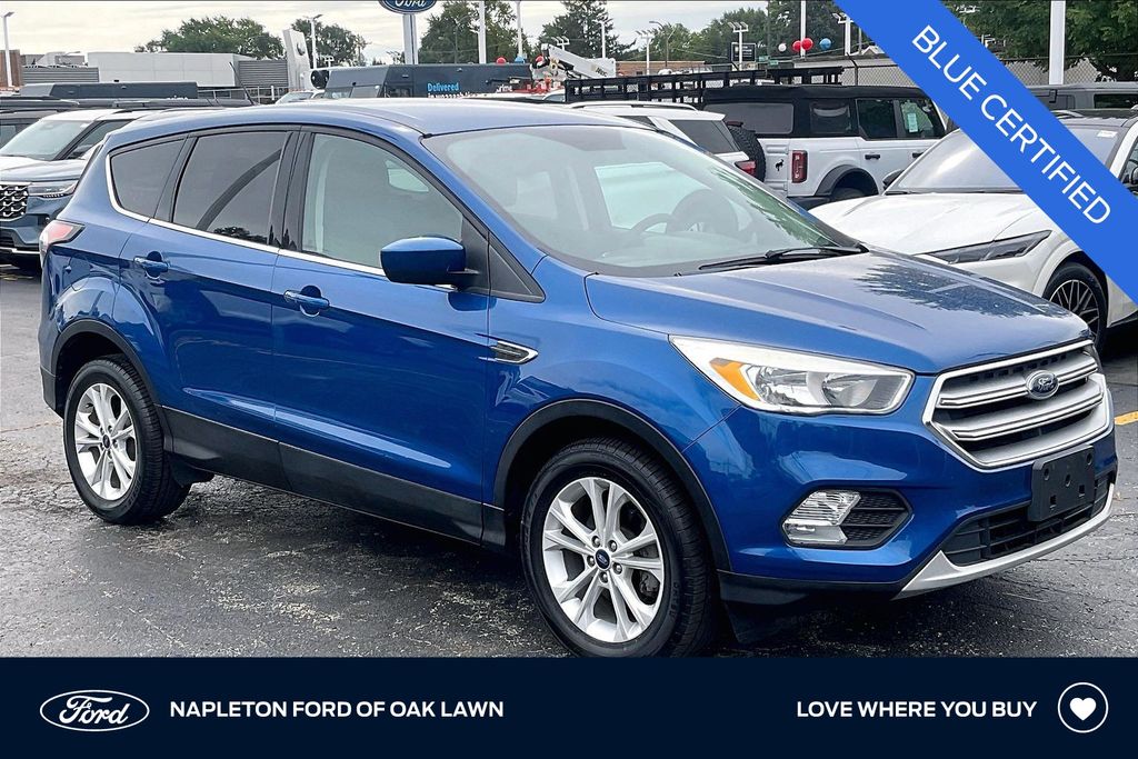 Lightning Blue Metallic 2017 Ford Escape SUV / Crossover Front-Wheel Drive 6-Speed Automatic