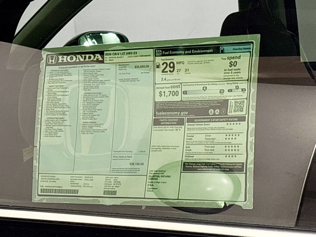 2026 Honda CR-V EX