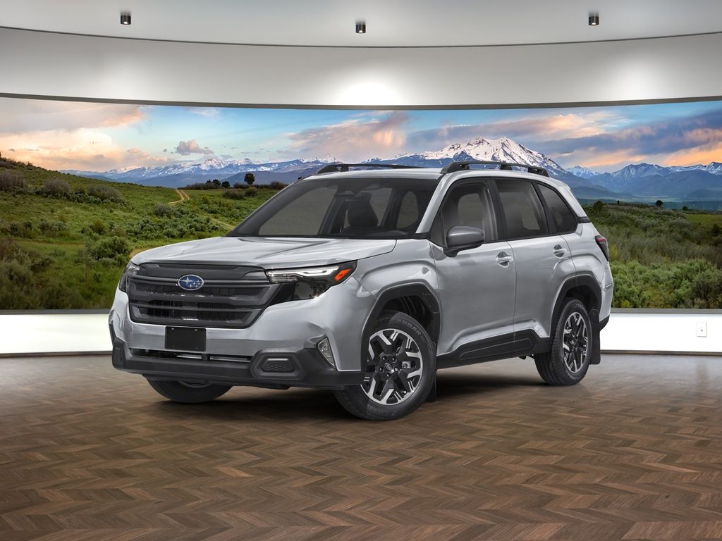 Silver 2026 Subaru Forester SUV / Crossover All-Wheel Drive Continuously Variable Transmission