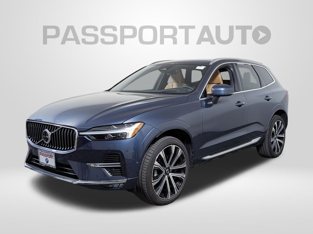 Denim Blue Metallic 2023 Volvo XC60 B5 Ultimate Bright Theme AWD SUV / Crossover All-Wheel Drive Automatic