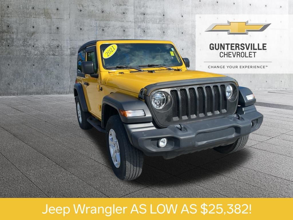 Hellayella Clearcoat 2021 Jeep Wrangler SUV / Crossover Four-Wheel Drive 6-Speed Manual