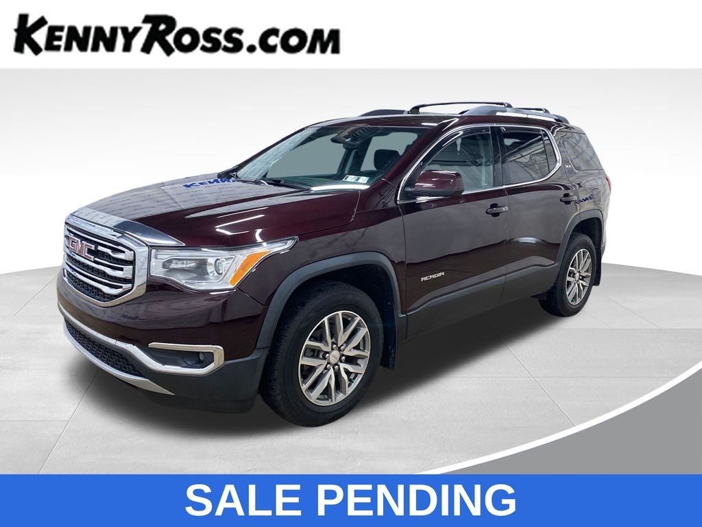 Black Cherry Metallic 2017 GMC Acadia SUV / Crossover Four-Wheel Drive 6-Speed Automatic