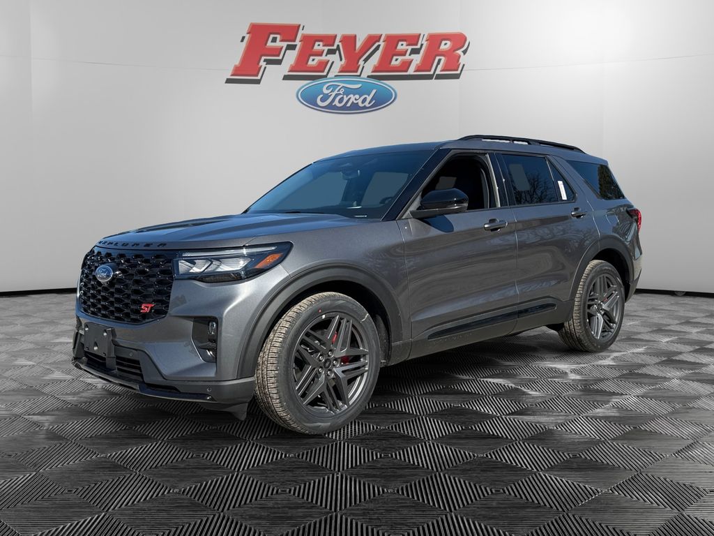 Carbonized Gray Metallic 2026 Ford Explorer SUV / Crossover All-Wheel Drive Automatic
