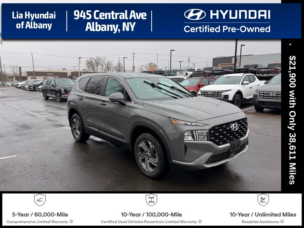 Hampton Gray 2023 Hyundai Santa Fe SE AWD SUV / Crossover All-Wheel Drive 8-Speed Automatic
