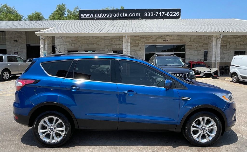 2018 Ford Escape SEL Blue at Shottenkirk Kia Fort Bend