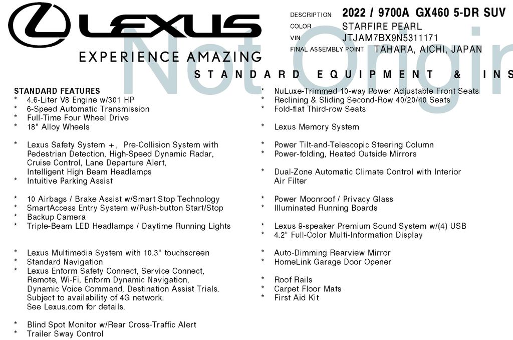 2022 Lexus GX 460 20