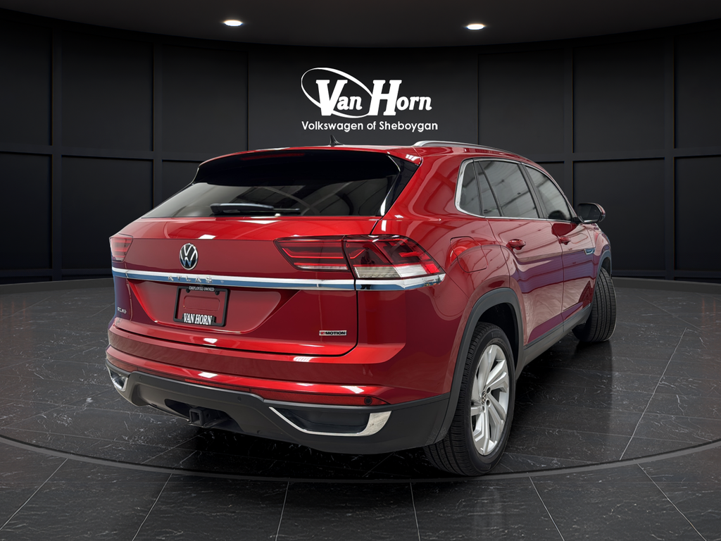 Used 2020 Red Metallic Volkswagen 3.6L V6 SEL image 7