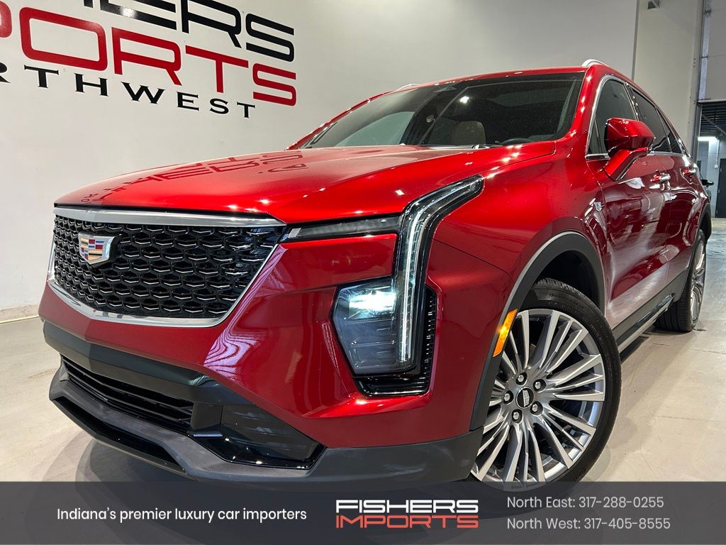 Radiant Red Tintcoat 2024 Cadillac XT4 SUV / Crossover Front-Wheel Drive 9-Speed Automatic