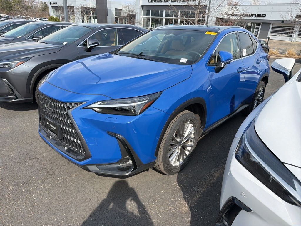 Grecian Water 2025 Lexus NX Hybrid 350h Luxury AWD SUV / Crossover All-Wheel Drive Continuously Variable Transmission
