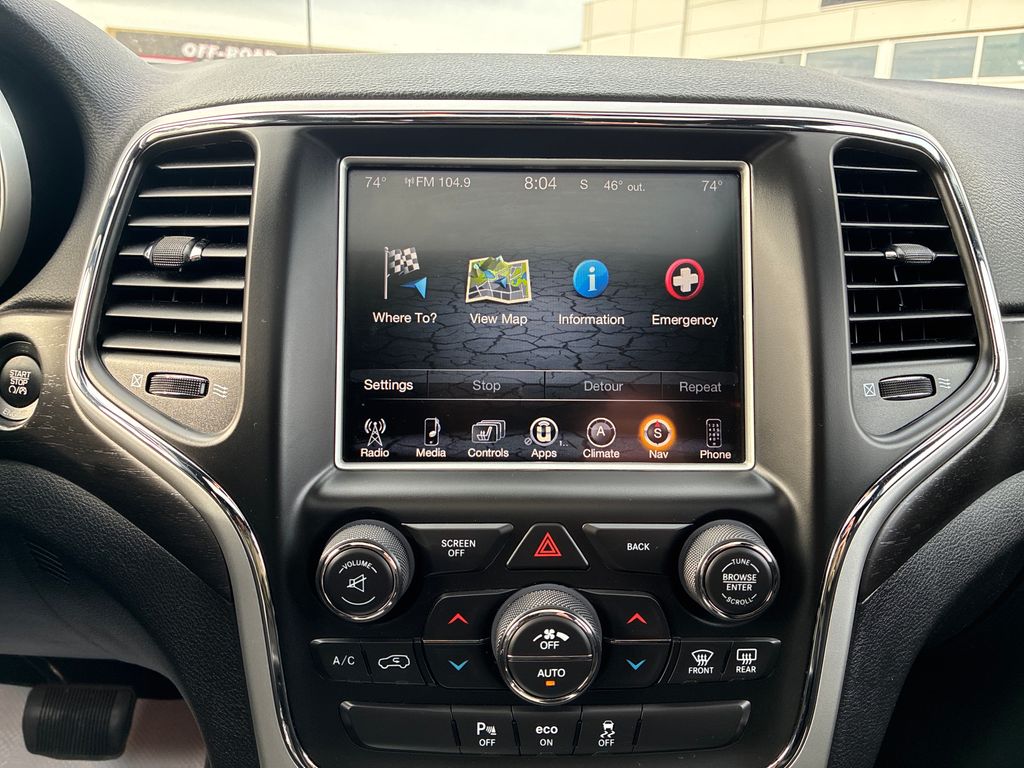 2015 Jeep Grand Cherokee Altitude White at Bob Ruth Ford