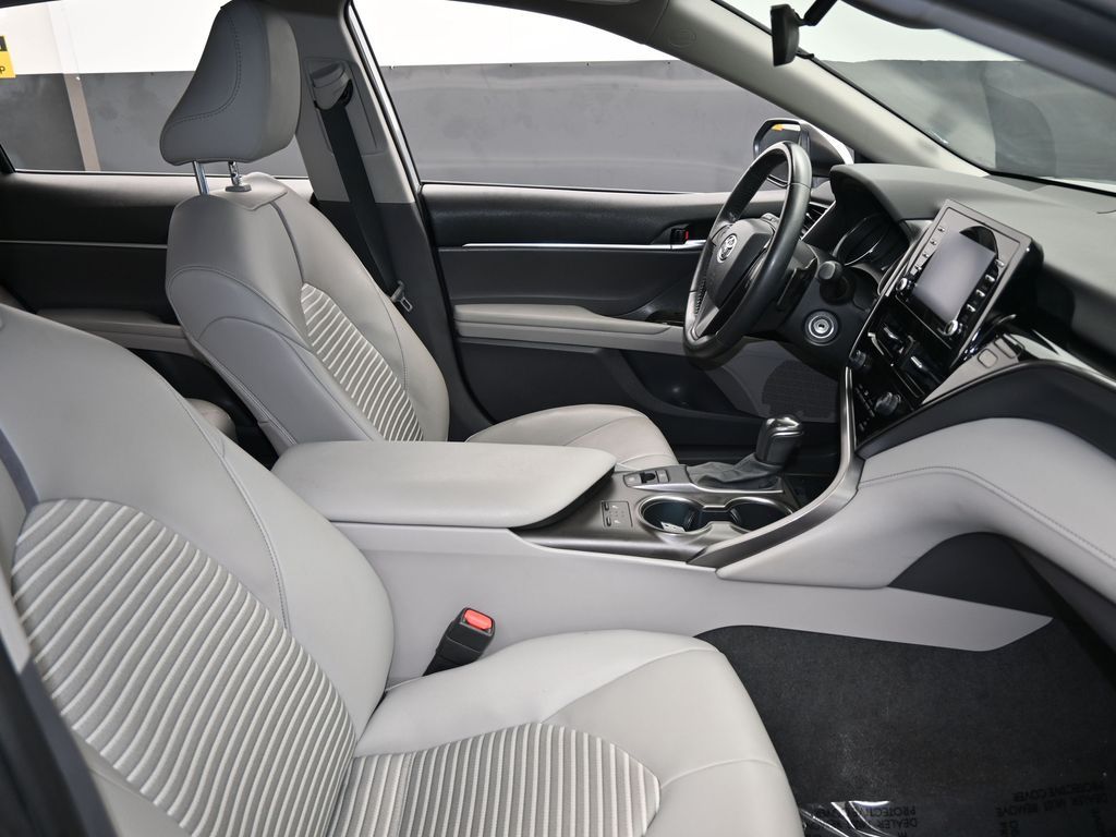 Used 2021 Celestial Silver Metallic Toyota SE image 40