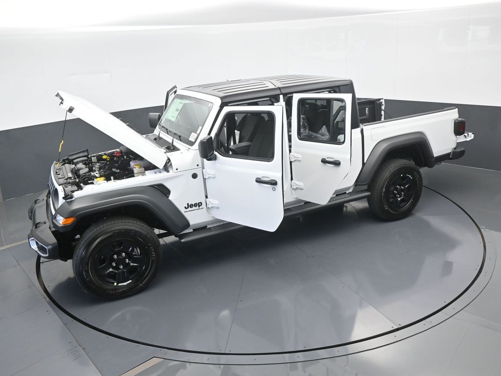 Used 2025 Bright White Clearcoat Jeep Sport image 60