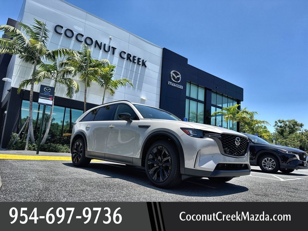 Gray (Platinum Quartz) 2026 Mazda CX-90 SUV / Crossover All-Wheel Drive 8-Speed Automatic