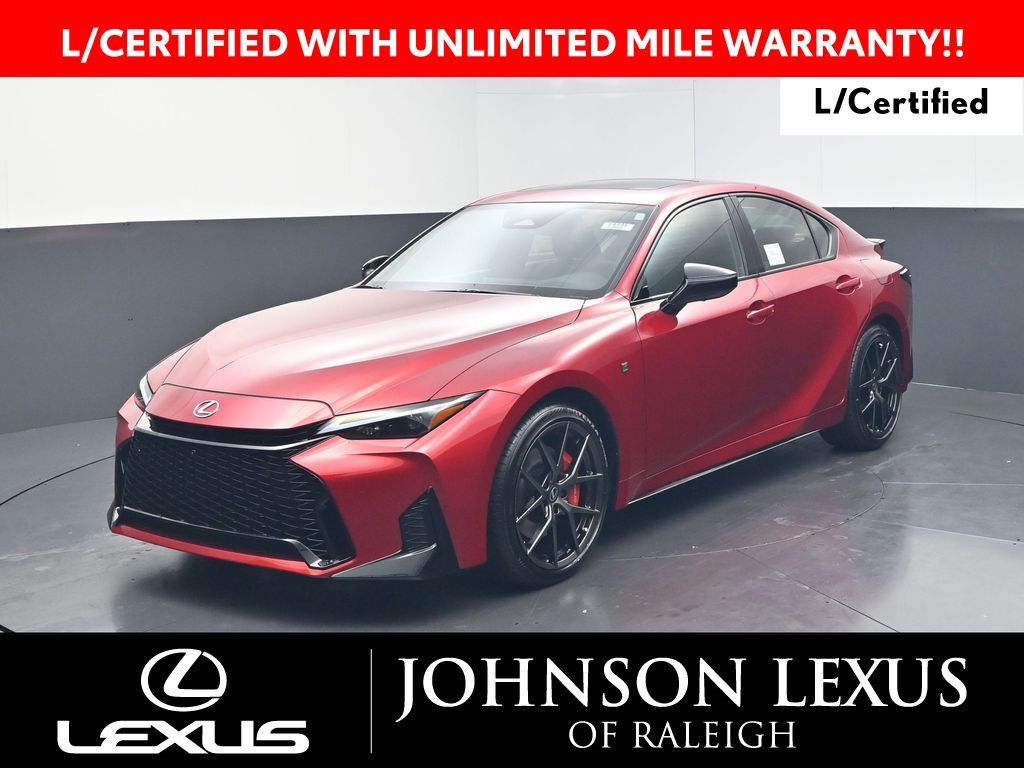 Infrared 2026 Lexus IS Sedan Rear-Wheel Drive 8-Speed Dual Clutch