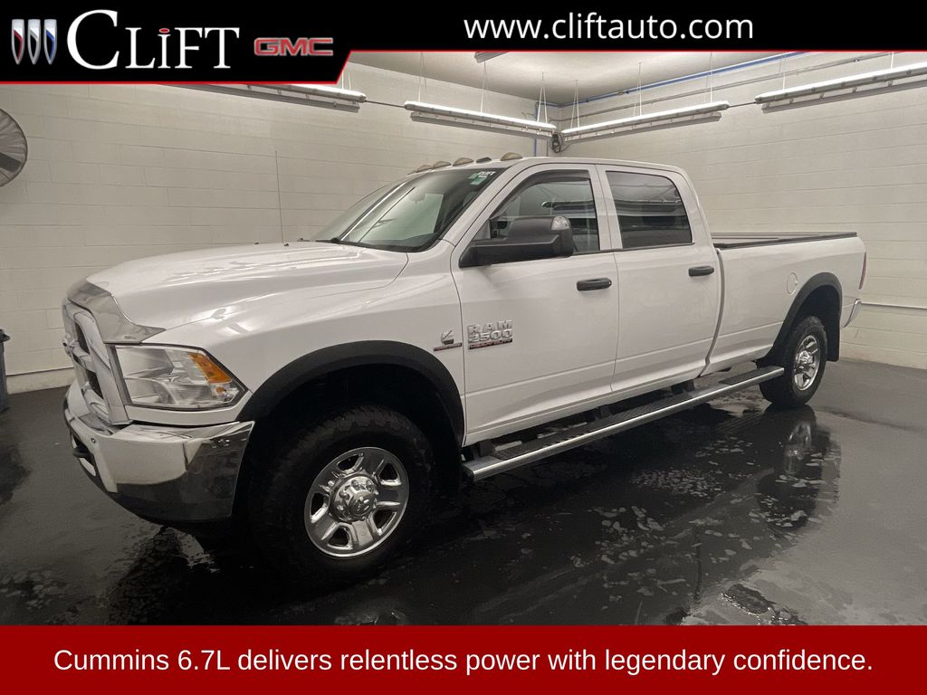 Bright White Clearcoat 2015 RAM 2500 Pickup Truck Four-Wheel Drive 6-Speed Automatic