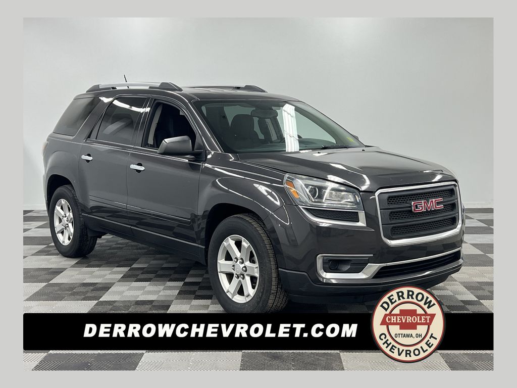 Gray (Iridium Metallic) 2016 GMC Acadia SLE-2 FWD SUV / Crossover Front-Wheel Drive 6-Speed Automatic