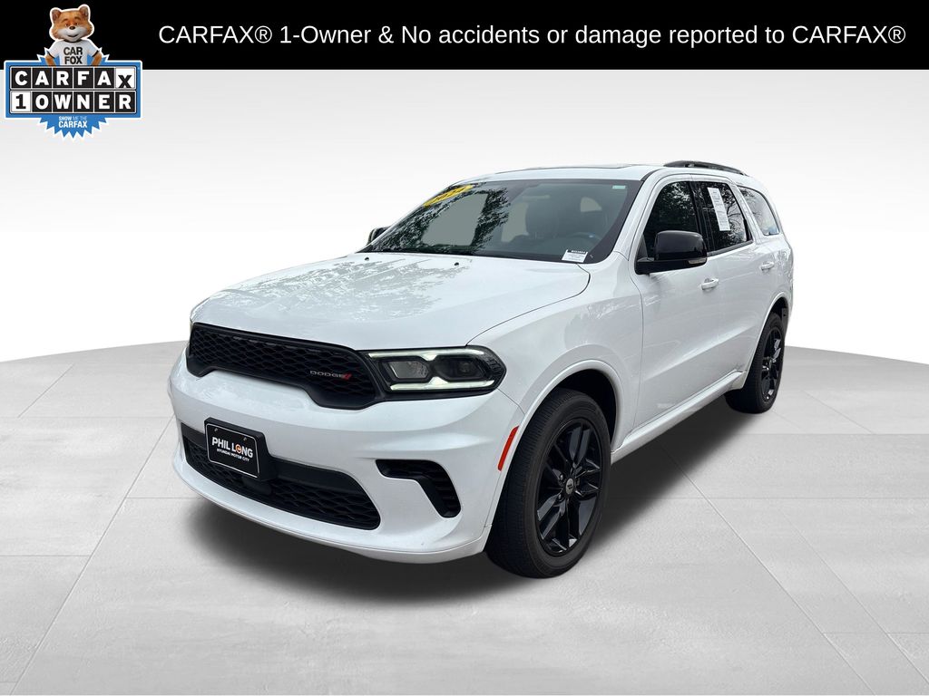 White Knuckle Clearcoat 2024 Dodge Durango SUV / Crossover All-Wheel Drive 8-Speed Automatic