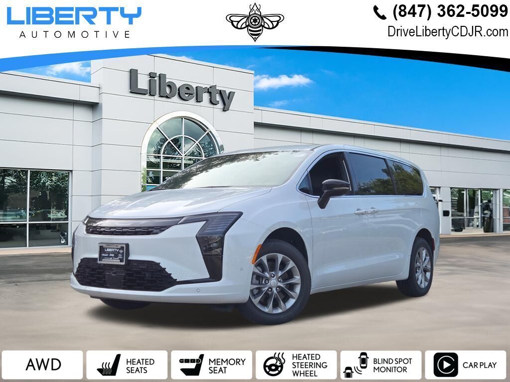 Bright White Clearcoat 2027 Chrysler Pacifica Minivan All-Wheel Drive 9-Speed Automatic