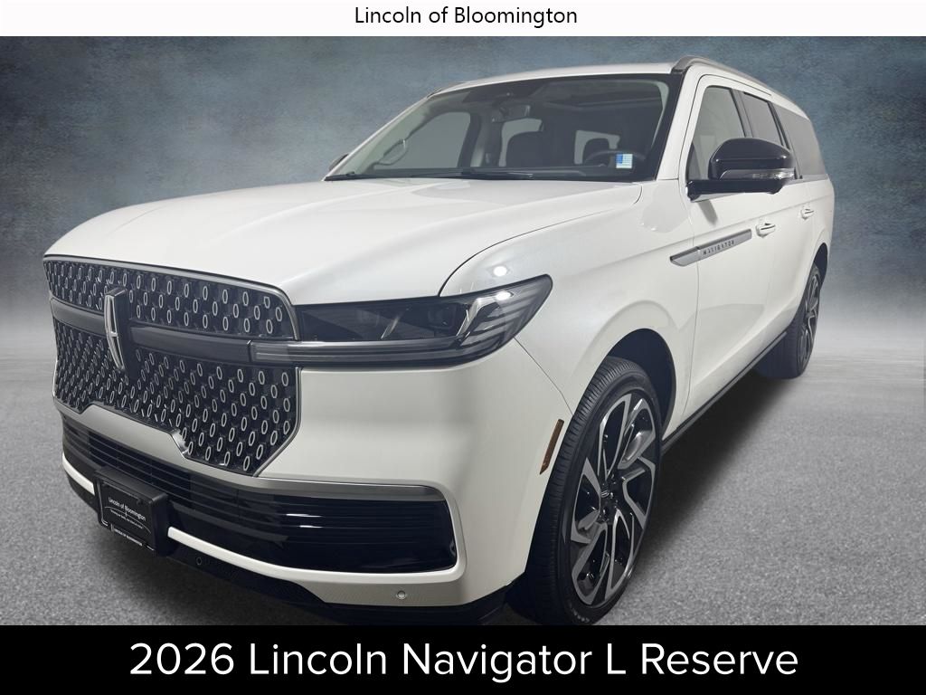 White 2026 Lincoln Navigator L Reserve 4WD SUV / Crossover Four-Wheel Drive Automatic