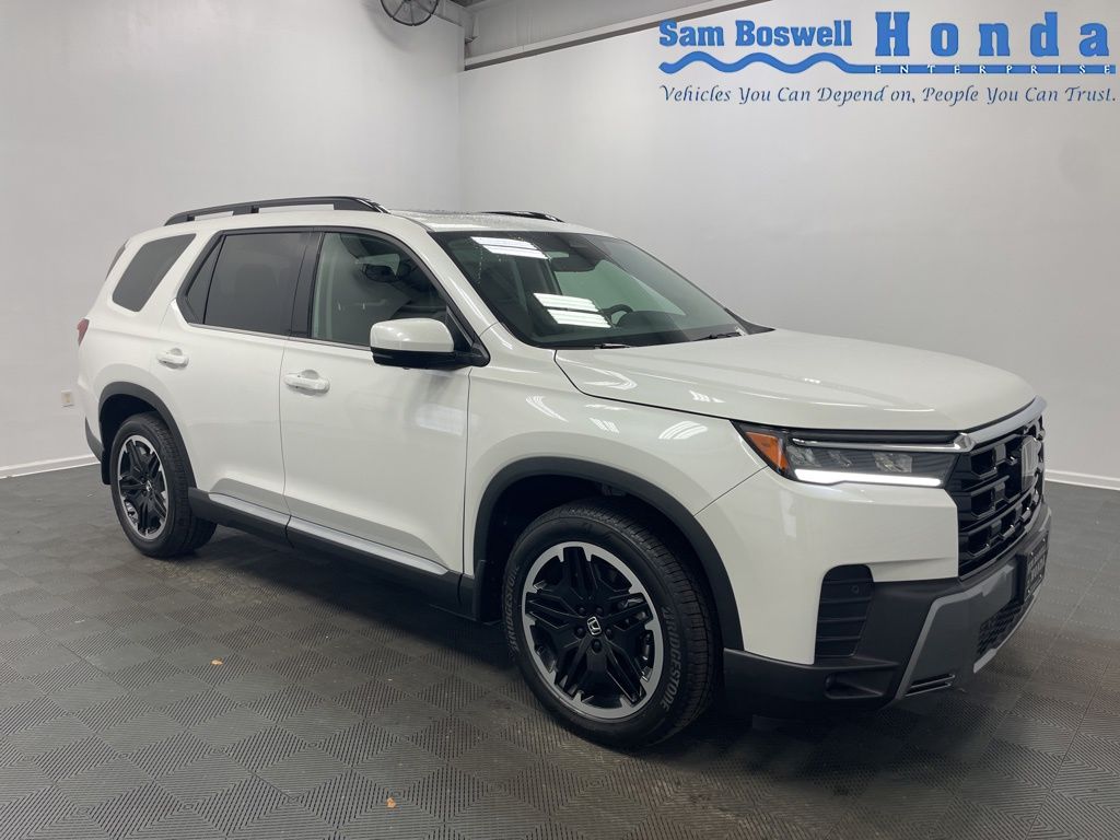 Platinum White Pearl 2026 Honda Pilot Touring AWD SUV / Crossover All-Wheel Drive Automatic
