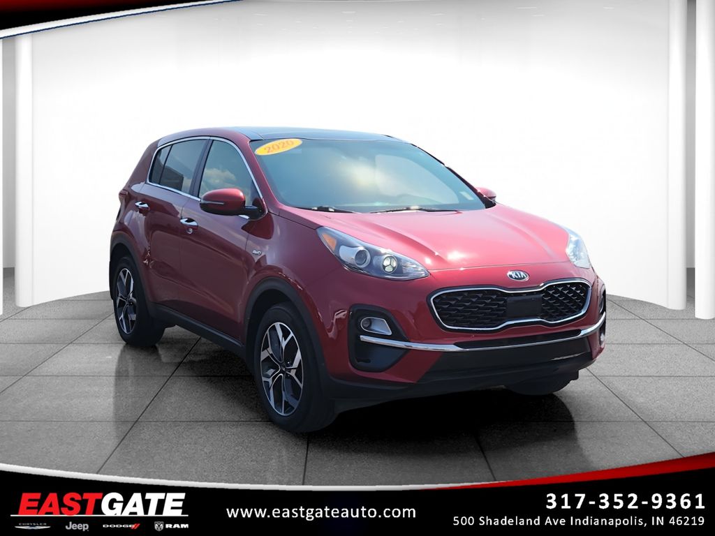 Hyper Red 2020 Kia Sportage SUV / Crossover All-Wheel Drive 6-Speed Automatic Overdrive