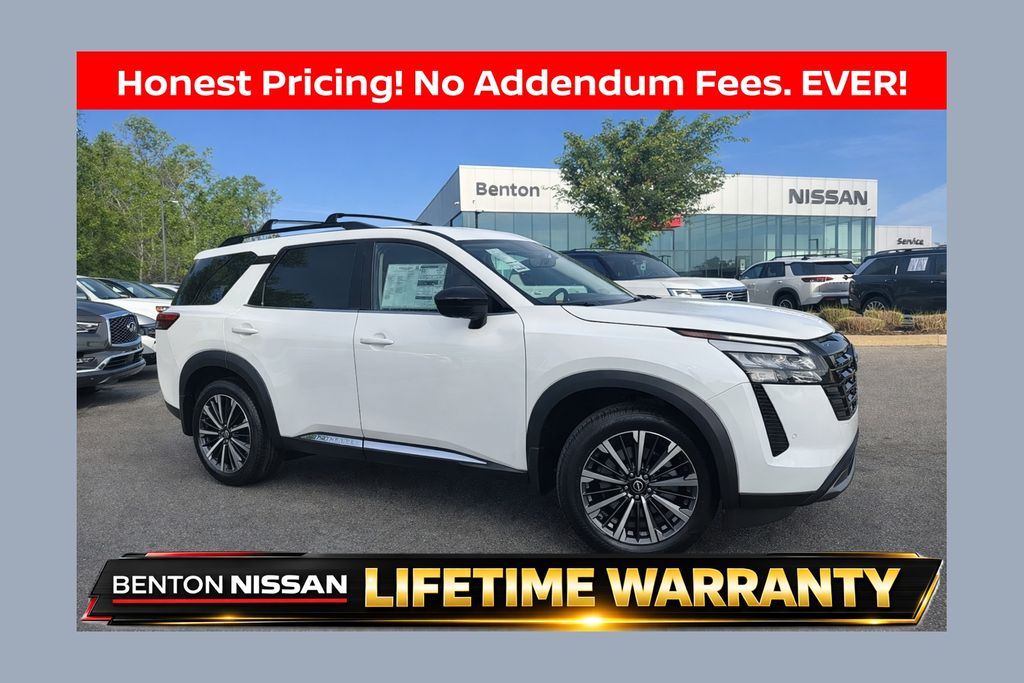 Everest White Pearl Tricoat 2026 Nissan Pathfinder SUV / Crossover Front-Wheel Drive 9-Speed Automatic