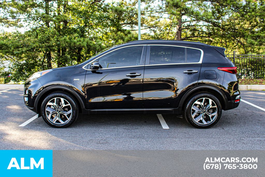 Used 2020 Red Kia EX image 7