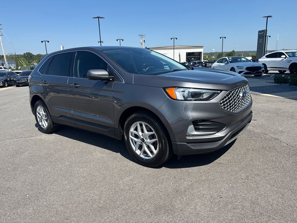 Gray Metallic 2023 Ford Edge SUV / Crossover All-Wheel Drive 8-Speed Automatic