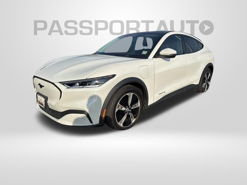 Star White Metallic Tri-Coat 2021 Ford Mustang Mach-E Select AWD SUV / Crossover All-Wheel Drive Automatic