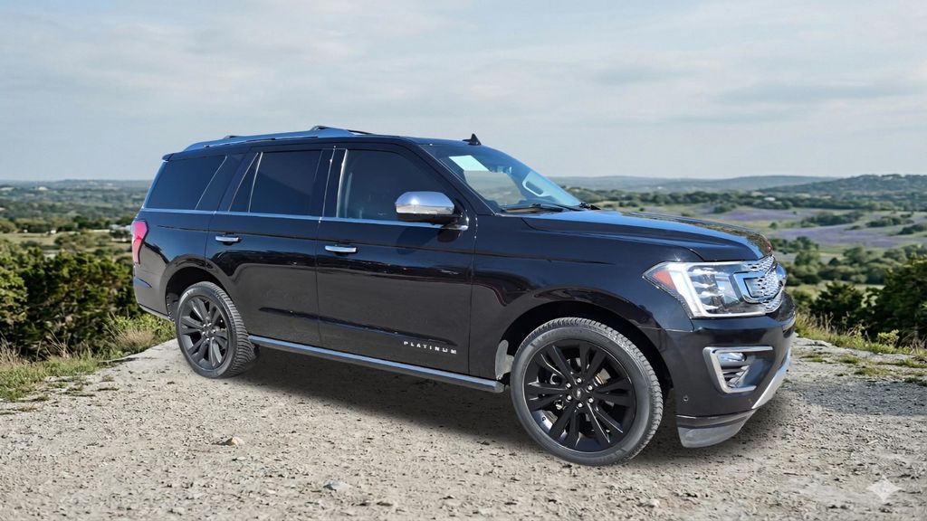 Black Metallic 2021 Ford Expedition Platinum 4WD SUV / Crossover Four-Wheel Drive Automatic