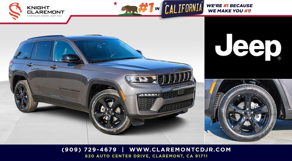 Baltic Gray Metallic Clearcoat 2026 Jeep Grand Cherokee SUV / Crossover Four-Wheel Drive 8-Speed Automatic